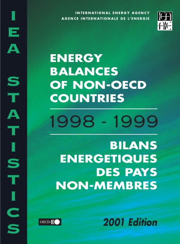 Energy Balances Of Nonoecd Countries 2001 Oecd