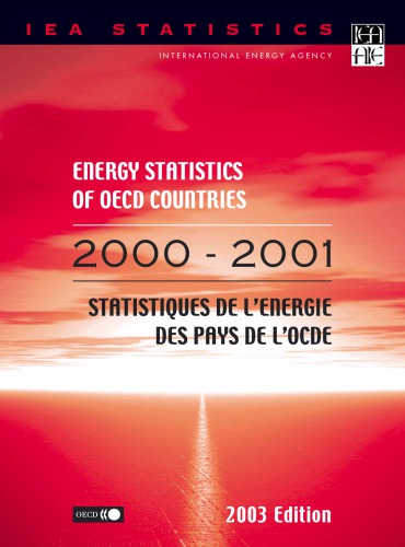 Energy Statistics Of Oecd Countries 200020012003 Edition Oecd
