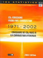 Co2 Emissions From Fuel Combustion 19702002 Emissions De Co2 Dues A La Combustion Denergie 19712002 Ed 2004 Oecd