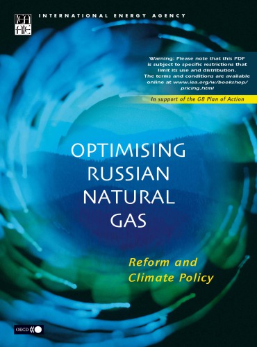 Optimising Russian Natural Gas Reform And Climate Policy Oecd