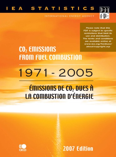 Co2 Emissions From Fuel Combustion 19712005 Oecd