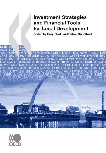 Investment Strategies And Financial Tools For Local Development Oecd