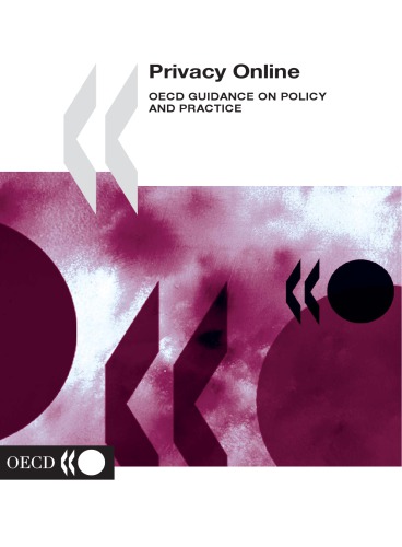 Privacy Online Oecd Guidance On Policy And Practice Oecd