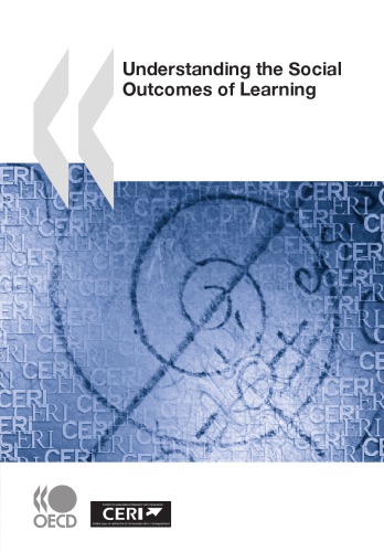 Understanding The Social Outcomes Of Learning Oecd
