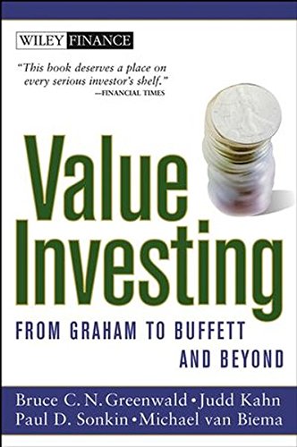 Value Investing From Graham To Buffett And Beyond 1st Edition Bruce C N Greenwald