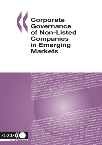 Corporate Governance Of Nonlisted Companies In Emerging Markets Oecd