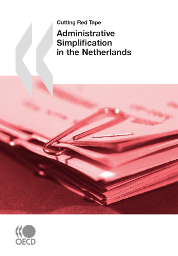 Administrative Simplification In The Netherlands Oecd