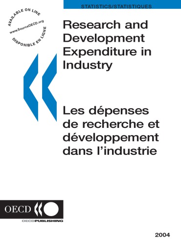 Research And Development Expenditure In Industry 2004 Oecd
