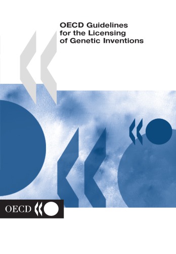 Oecd Guidelines For The Licensing Of Genetic Inventions Oecd