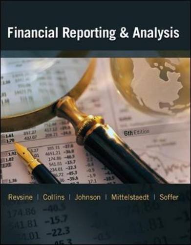 Financial Reporting And Analysis 6th Lawrence Revsine Et Al