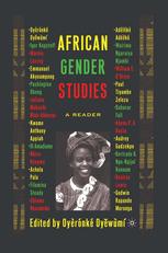 African Gender Studies A Reader 1st Edition Oyrnk Oywm Eds