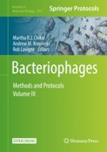 Bacteriophages Methods And Protocols Volume 3 1st Edition Martha Rj Clokie