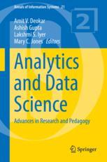 Analytics And Data Science Advances In Research And Pedagogy 1st Edition Amit V Deokar