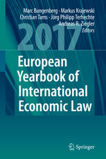 European Yearbook Of International Economic Law 2017 1st Edition Marc Bungenberg Et Al Eds