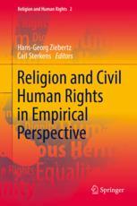 Religion And Civil Human Rights In Empirical Perspective 1st Edition Hansgeorg Ziebertz