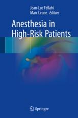 Anesthesia In Highrisk Patients 1st Edition Jeanluc Fellahi
