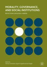 Morality Governance And Social Institutions Reflections On Russell Hardin 1st Edition Thomas Christiano