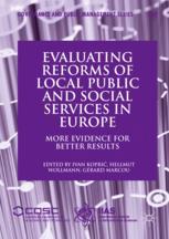 Evaluating Reforms Of Local Public And Social Services In Europe More Evidence For Better Results 1st Edition Ivan Kopri