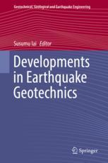 Developments In Earthquake Geotechnics 1st Edition Susumu Iai Eds
