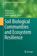 Soil Biological Communities And Ecosystem Resilience 1st Edition Martin Lukac