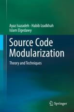 Source Code Modularization Theory And Techniques 1st Edition Ayaz Isazadeh