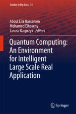Quantum Computingan Environment For Intelligent Large Scale Real Application 1st Edition Aboul Ella Hassanien