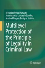 Multilevel Protection Of The Principle Of Legality In Criminal Law 1st Edition Mercedes Prez Manzano