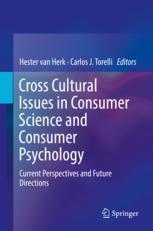 Cross Cultural Issues In Consumer Science And Consumer Psychology Current Perspectives And Future Directions 1st Edition Hester Van Herk