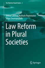Law Reform In Plural Societies 1st Edition Teleiai Lalotoa Mulitalo Ropinisone Silipa Seumanutafa Auth