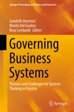 Governing Business Systems Theories And Challenges For Systems Thinking In Practice 1st Edition Gandolfo Dominici