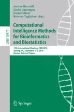 Computational Intelligence Methods For Bioinformatics And Biostatistics 13th International Meeting Cibb 2016 Stirling Uk September 13 2016 Revised Selected Papers 1st Edition Andrea Bracciali