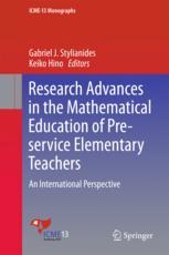 Research Advances In The Mathematical Education Of Preservice Elementary Teachers An International Perspective 1st Edition Gabriel J Stylianides