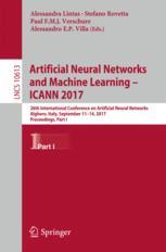 Artificial Neural Networks And Machine Learning Icann 2017 26th International Conference On Artificial Neural Networks Alghero Italy September 1114 2017 Proceedings Part I 1st Edition Alessandra Lintas