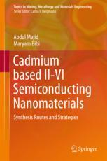 Cadmium Based Iivi Semiconducting Nanomaterials Synthesis Routes And Strategies 1st Edition Abdul Majid