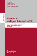 Advances In Intelligent Data Analysis Xvi 16th International Symposium Ida 2017 London Uk October 2628 2017 Proceedings 1st Edition Niall Adams