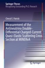 Measurement Of The Antineutrino Doubledifferential Chargedcurrent Quasielastic Scattering Cross Section At Minerva 1st Edition Cheryl E Patrick Auth