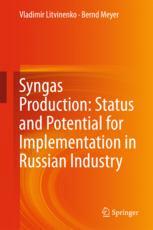 Syngas Production Status And Potential For Implementation In Russian Industry 1st Edition Vladimir Litvinenko
