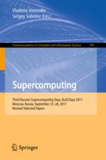 Supercomputing Third Russian Supercomputing Days Ruscdays 2017 Moscow Russia September 2526 2017 Revised Selected Papers 1st Edition Vladimir Voevodin