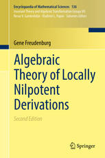 Algebraic Theory Of Locally Nilpotent Derivations 2nd Edition Gene Freudenburg Auth