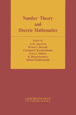 Number Theory And Discrete Mathematics A K Agarwal Et Al Eds