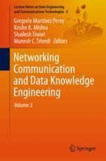 Networking Communication And Data Knowledge Engineering 1st Edition Gregorio Martinez Perez
