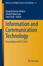 Information And Communication Technology Proceedings Of Icict 2016 1st Edition Durgesh Kumar Mishra