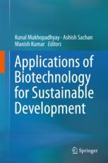 Applications Of Biotechnology For Sustainable Development 1st Edition Kunal Mukhopadhyay