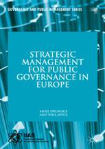 Strategic Management For Public Governance In Europe 1st Edition Anne Drumaux