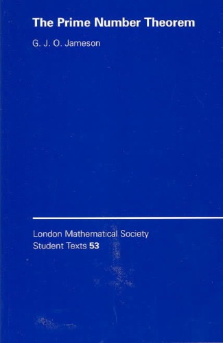 The Prime Number Theorem G J O Jameson