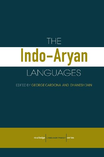 The Indoaryan Languages George Cardona Dhanesh Jain Eds
