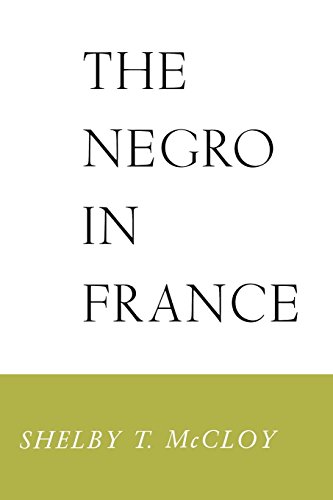 The Negro In France Shelby T Mccloy