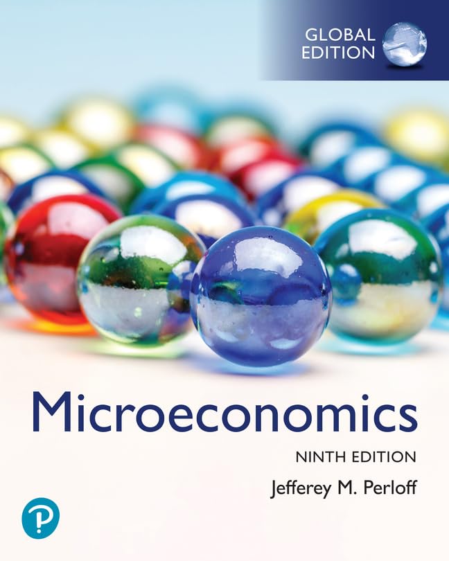 Microeconomics 9th Global Edition 9thglobal Jefferey M Perloff