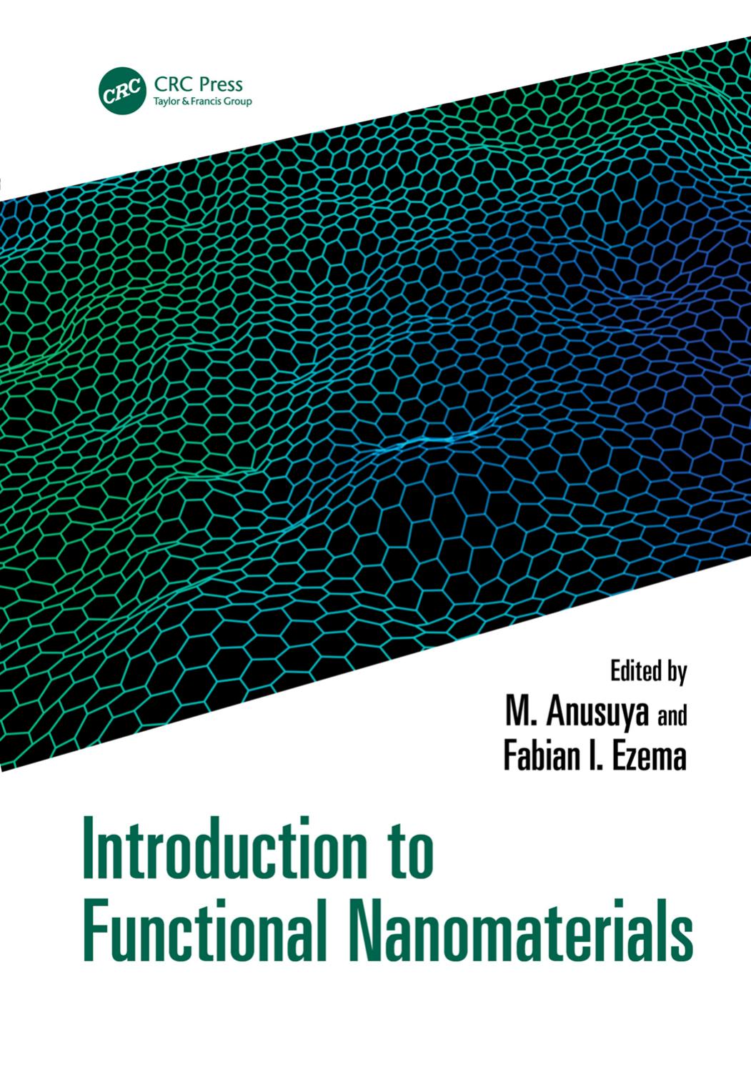 Introduction To Functional Nanomaterials 1st Edition M Anusuya