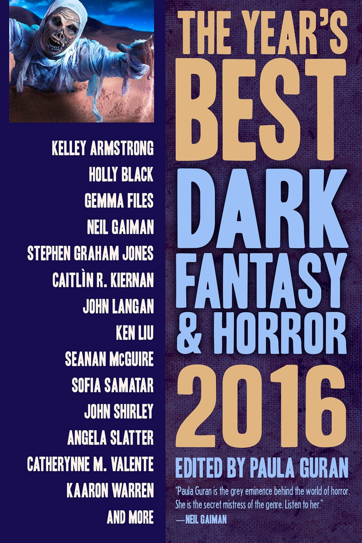 The Years Best Dark Fantasy Horror 2016 Edition Paula Guran